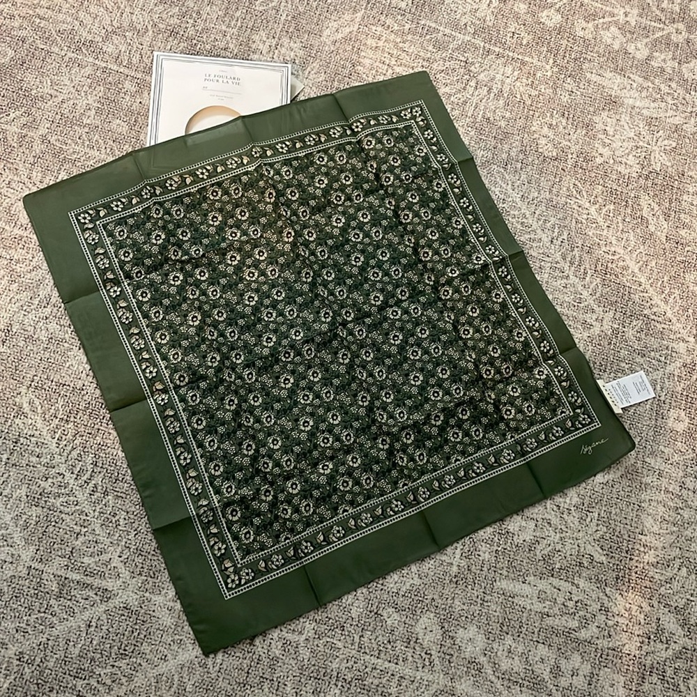 Sezane Neck Scarf/Bandana NIB